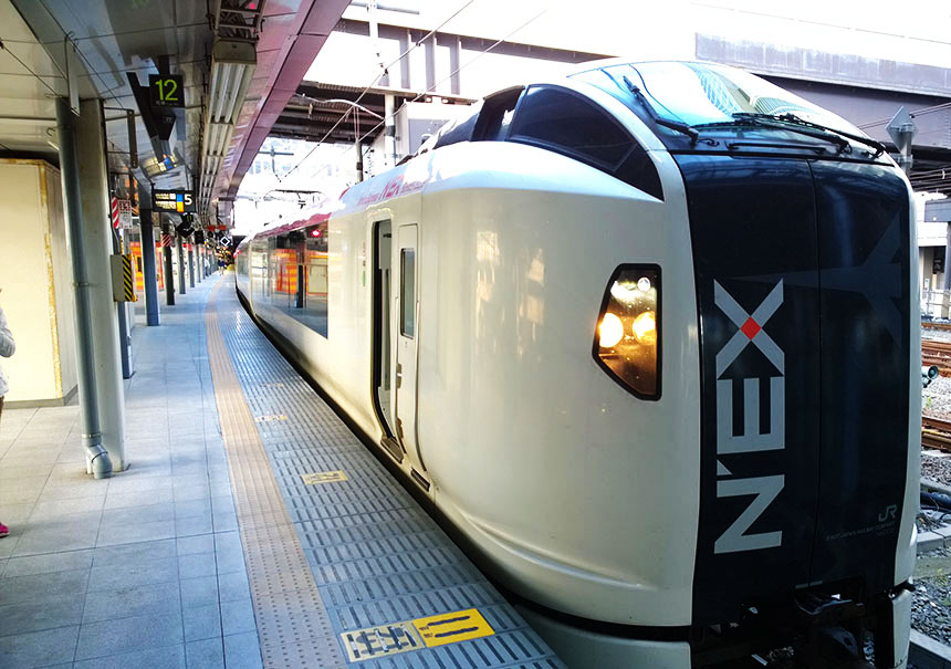 JR Narita Express (NEX) Train Narita Airport To Tokyo Travelvui