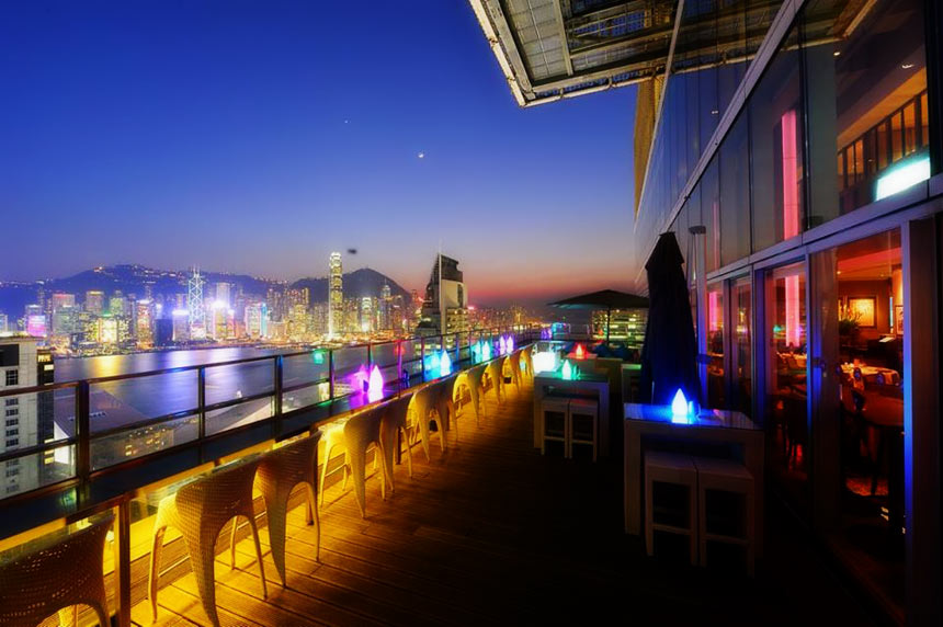 Eye Bar Best Rooftop Bar Hong Kong Travelvui